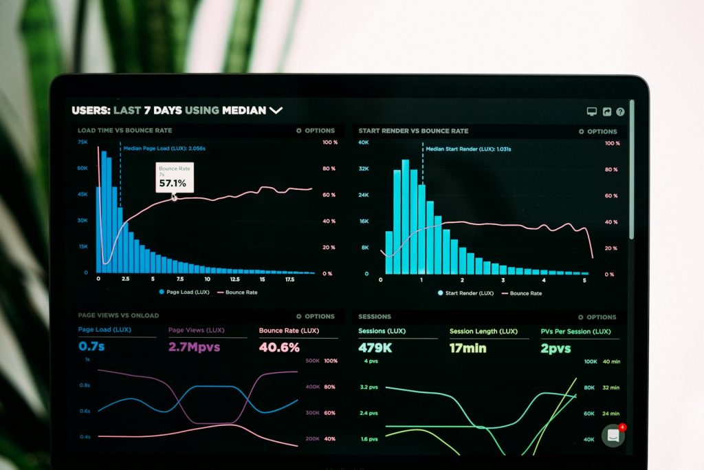 ActiveCampaign vs Moosend email marketing comparison showing analytics dashboard and performance graphs